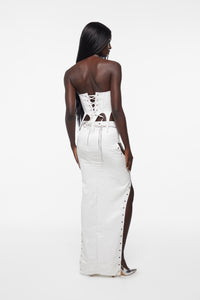 The Assassin Skirt White