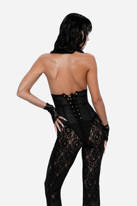 Black Lace Jumpsuit