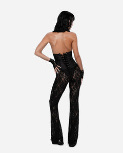 Black Lace Jumpsuit